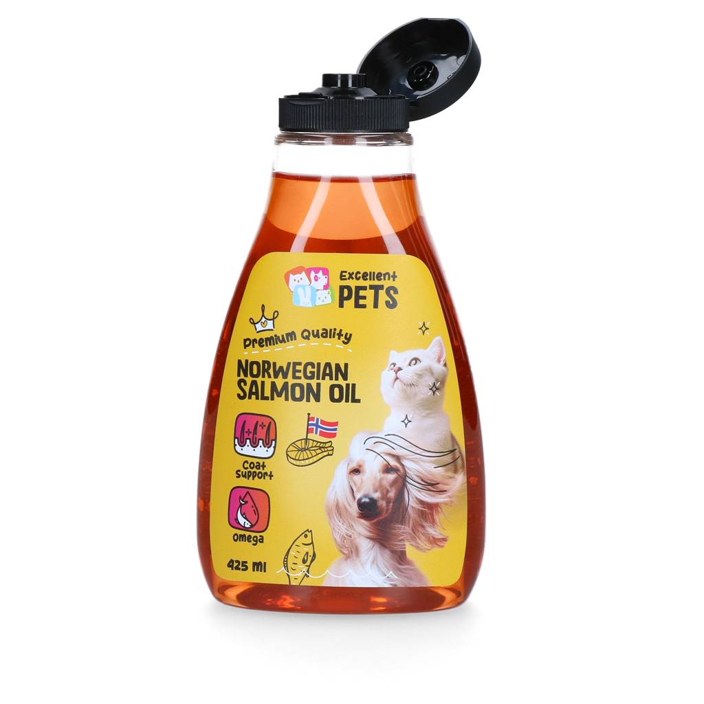 Excellent Pets Norwegian Salmon Oil 425 ml (squeeze bottle)