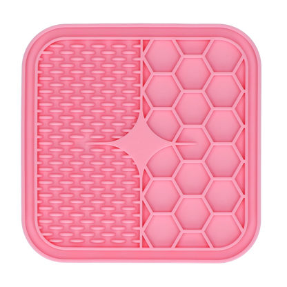 Eat Slow Live Longer Lick Mat Duo S Pink
