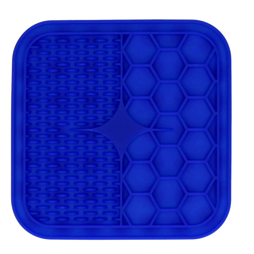 Eat Slow Live Longer Lick Mat Duo S Blue