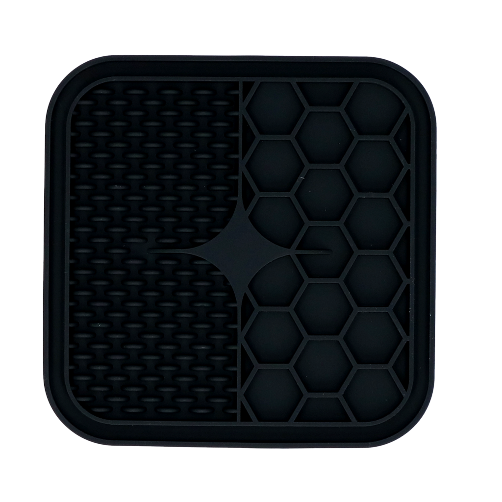 Eat Slow Live Longer Lick Mat Duo S Grey