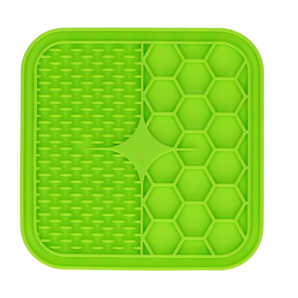Eat Slow Live Longer Lick Mat Duo S Green