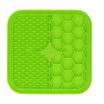 Eat Slow Live Longer Lick Mat Duo S Green
