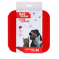 Eat Slow Live Longer Lick Mat Duo M Red