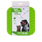Eat Slow Live Longer Lick Mat Duo M Green