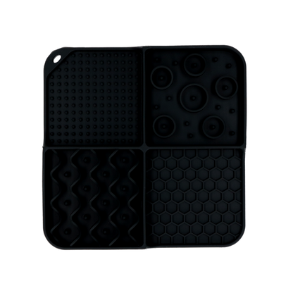 Eat Slow Live Longer Lick Mat Dimensions Rectangle Grey
