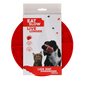 Eat Slow Live Longer Lick Mat Dimensions Circle Red