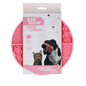 Eat Slow Live Longer Lick Mat Dimensions Circle Pink