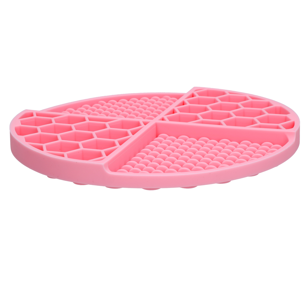 Eat Slow Live Longer Lick Mat Dimensions Circle Pink