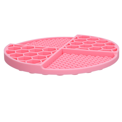 Eat Slow Live Longer Lick Mat Dimensions Circle Pink