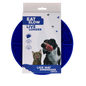 Eat Slow Live Longer Lick Mat Dimensions Circle Blue