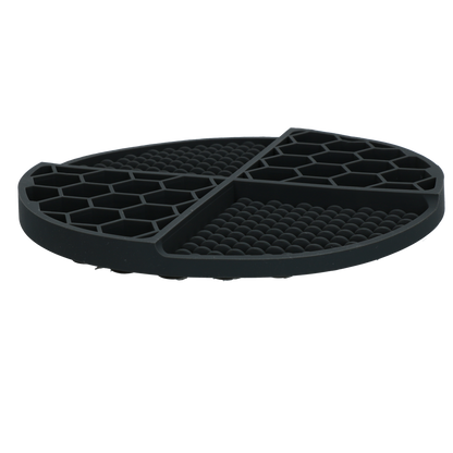 Eat Slow Live Longer Lick Mat Dimensions Circle Grey