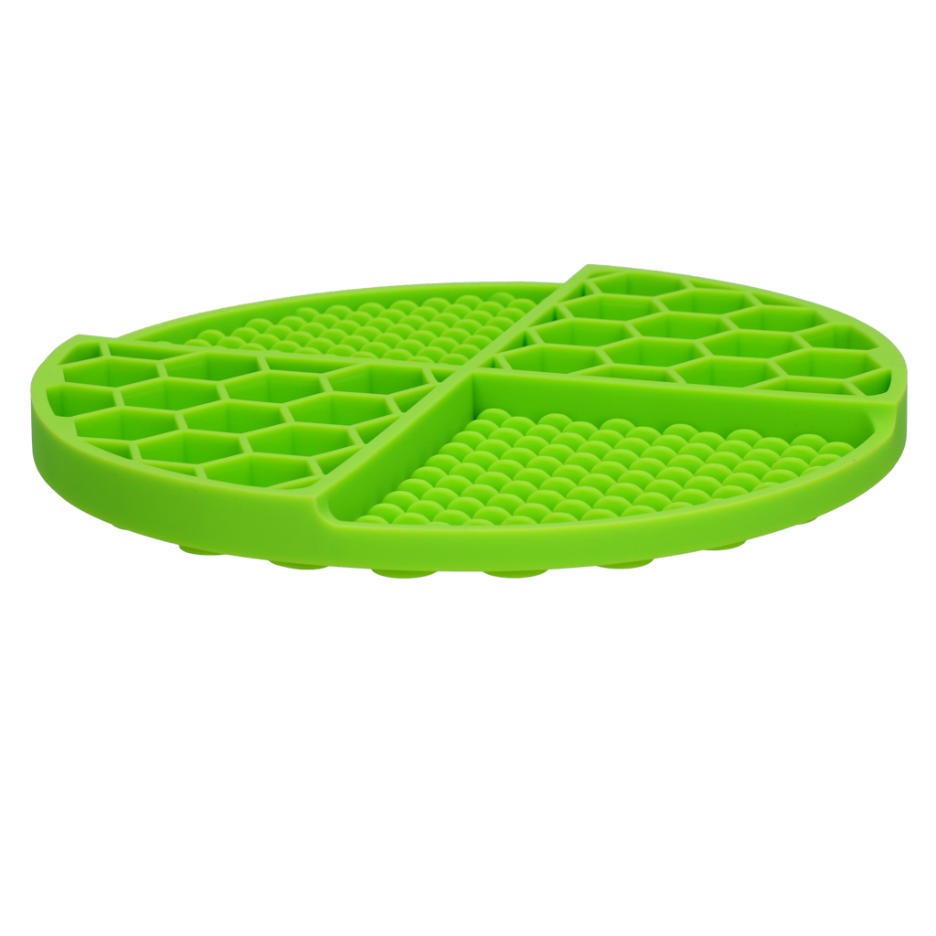 Eat Slow Live Longer Lick Mat Dimensions Circle Green