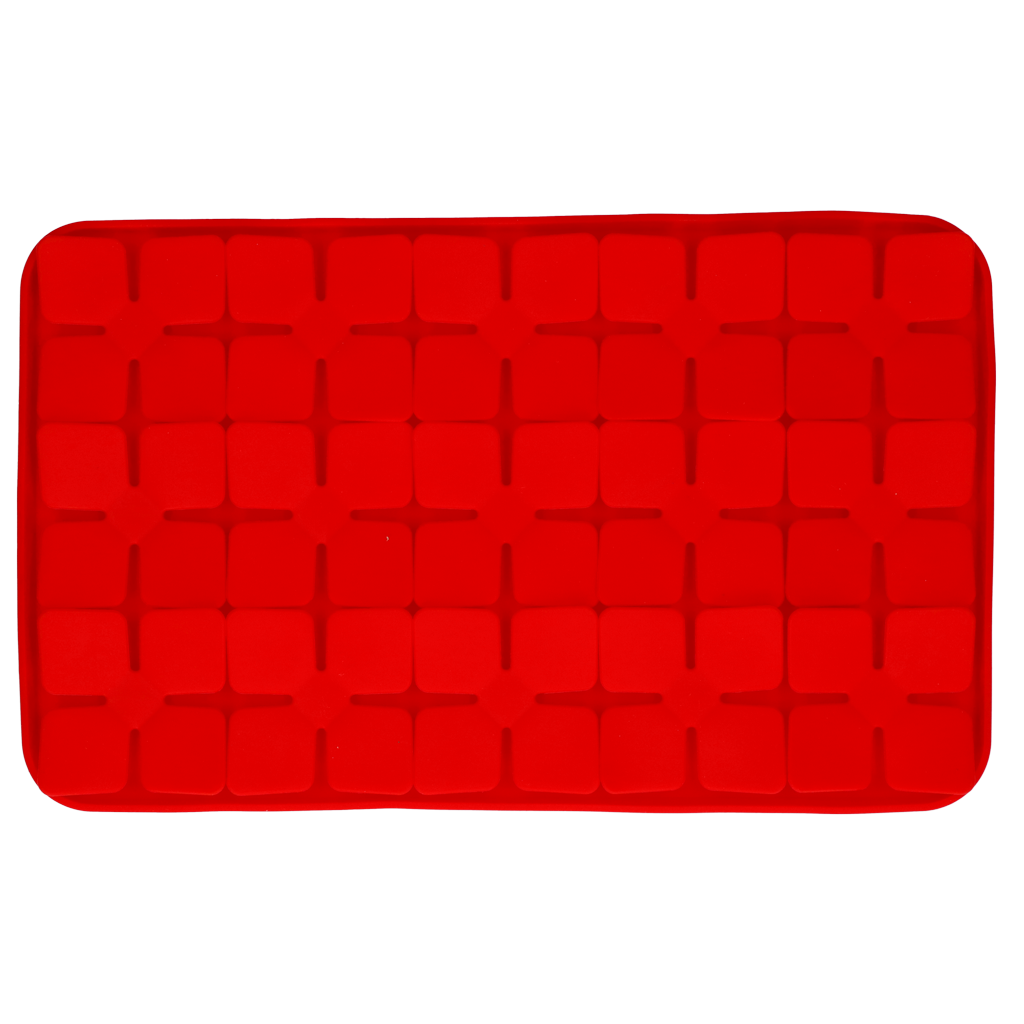 Eat Slow Live Longer Lick Mat Dimensions Flower Red