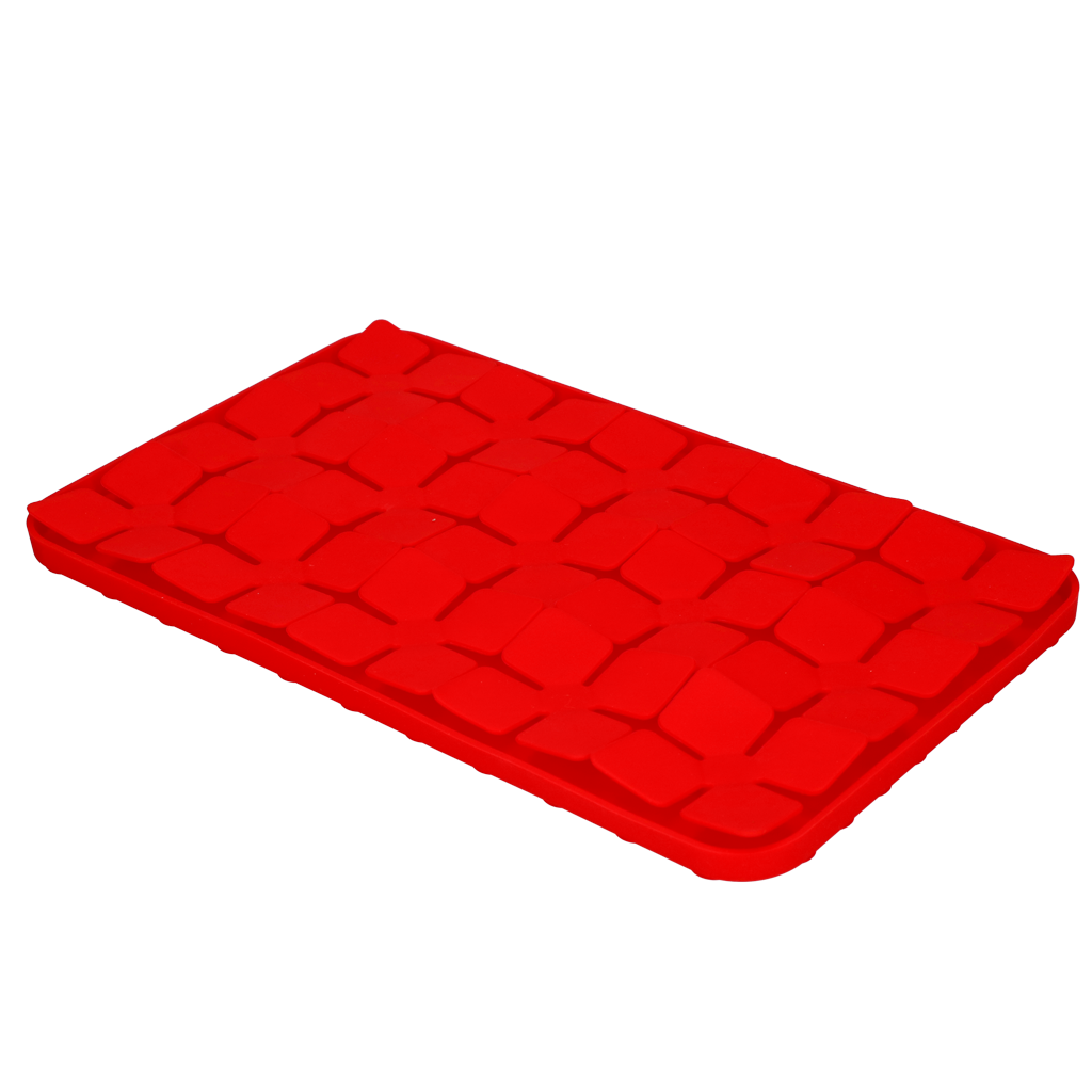 Eat Slow Live Longer Lick Mat Dimensions Flower Red