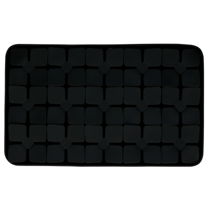 Eat Slow Live Longer Lick Mat Dimensions Flower Grey