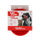 Eat Slow Live Longer Lick Mat Wobble Bowl Red