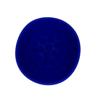 Eat Slow Live Longer Lick Mat Wobble Bowl Blue