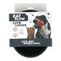 Eat Slow Live Longer Lick Mat Wobble Bowl Grey
