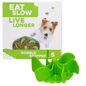 Eat Slow Live Longer Gobble Stopper Green S