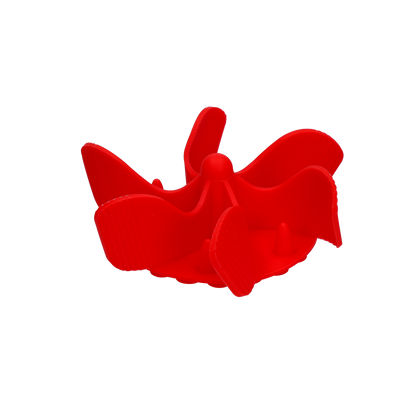 Eat Slow Live Longer Gobble Stopper Red M