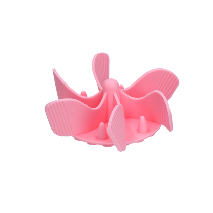 Eat Slow Live Longer Gobble Stopper Pink L