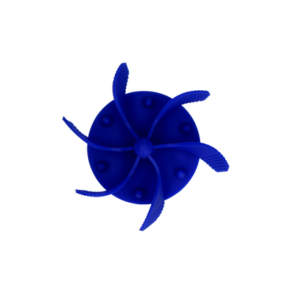 Eat Slow Live Longer Gobble Stopper Blue L