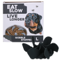 Eat Slow Live Longer Gobble Stopper Grey L