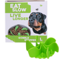 Eat Slow Live Longer Gobble Stopper Green L