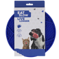 Eat Slow Live Longer Lick Mat Soccer Ball Blue