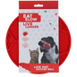 Eat Slow Live Longer Lick Mat Soccer Ball Red