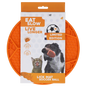 Eat Slow Live Longer Lick Mat Soccer Ball Orange (Limited Edition EC)