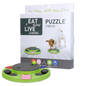 Eat Slow Live Longer Puzzle Circle
