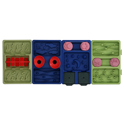 Eat Slow Live Longer Mini Puzzle Lush Jungle