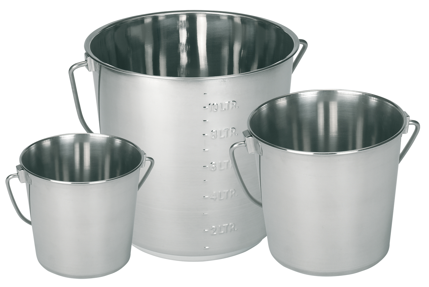 Stainless Steel bucket 5.7 l
