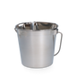 Stainless steel Bucket with flat side 0.95 l