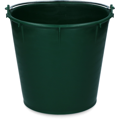 Bucket 7 l with handle Green