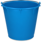 Bucket 7 l with handle Royal blue