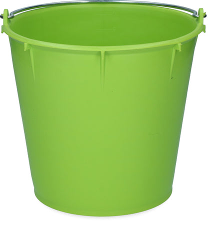 Bucket 7 l with handle Lime green