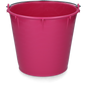 Bucket 7 l with handle Pink