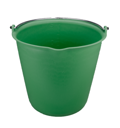 Bucket 15 l with pouring spout Dark Green