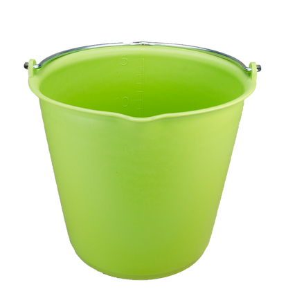 Bucket 15 l with pouring spout Green
