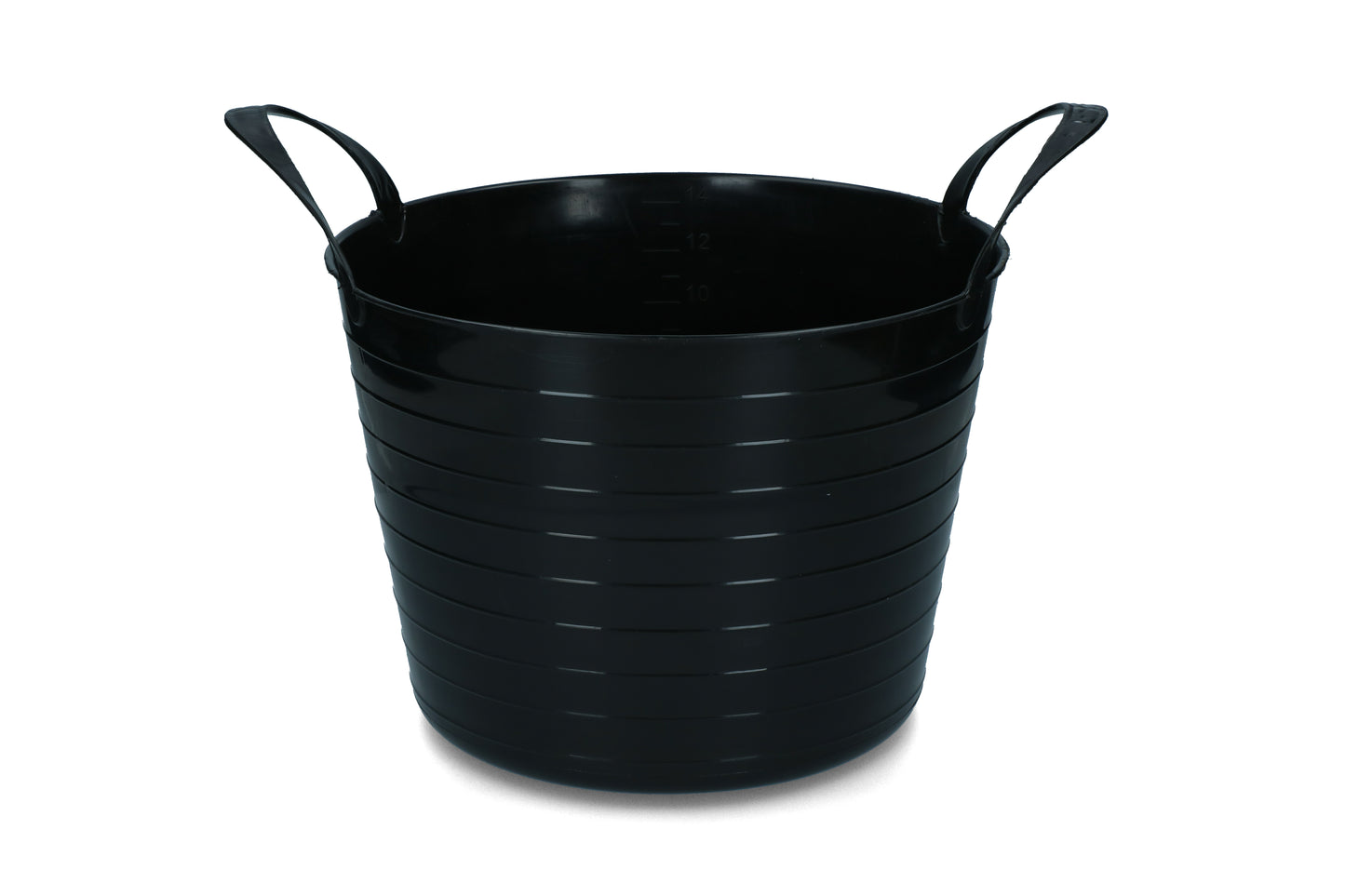 Bucket V-Trug Flexi Blue 14 l Black