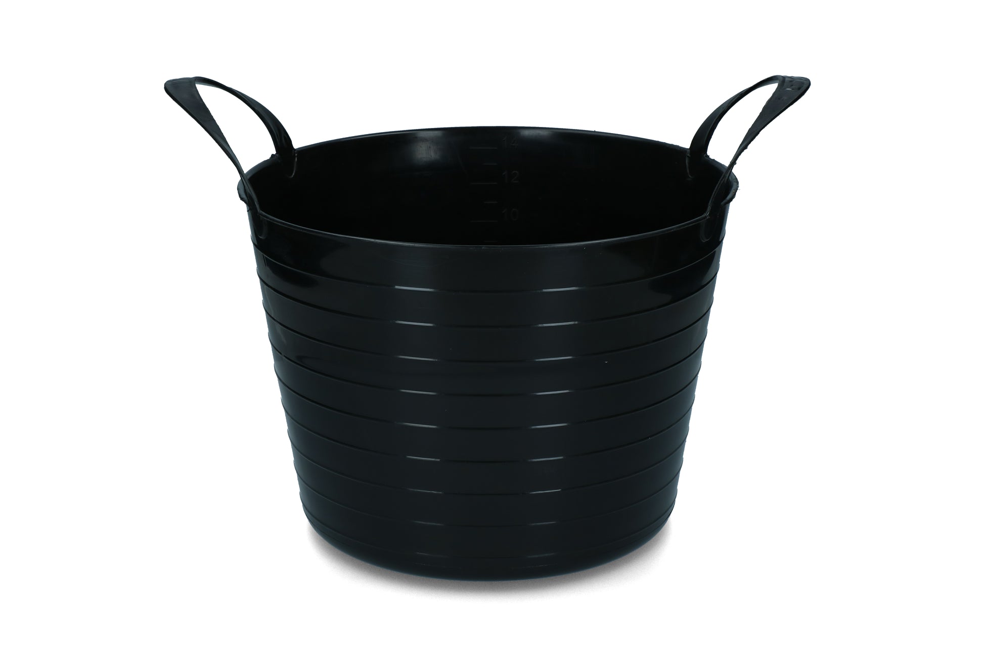 Bucket V-Trug Flexi Blue 14 l Black