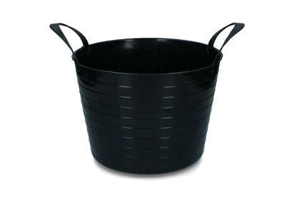 Bucket V-Trug Flexi Blue 14 l Black