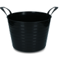 Bucket V-Trug Flexi 40 l Black