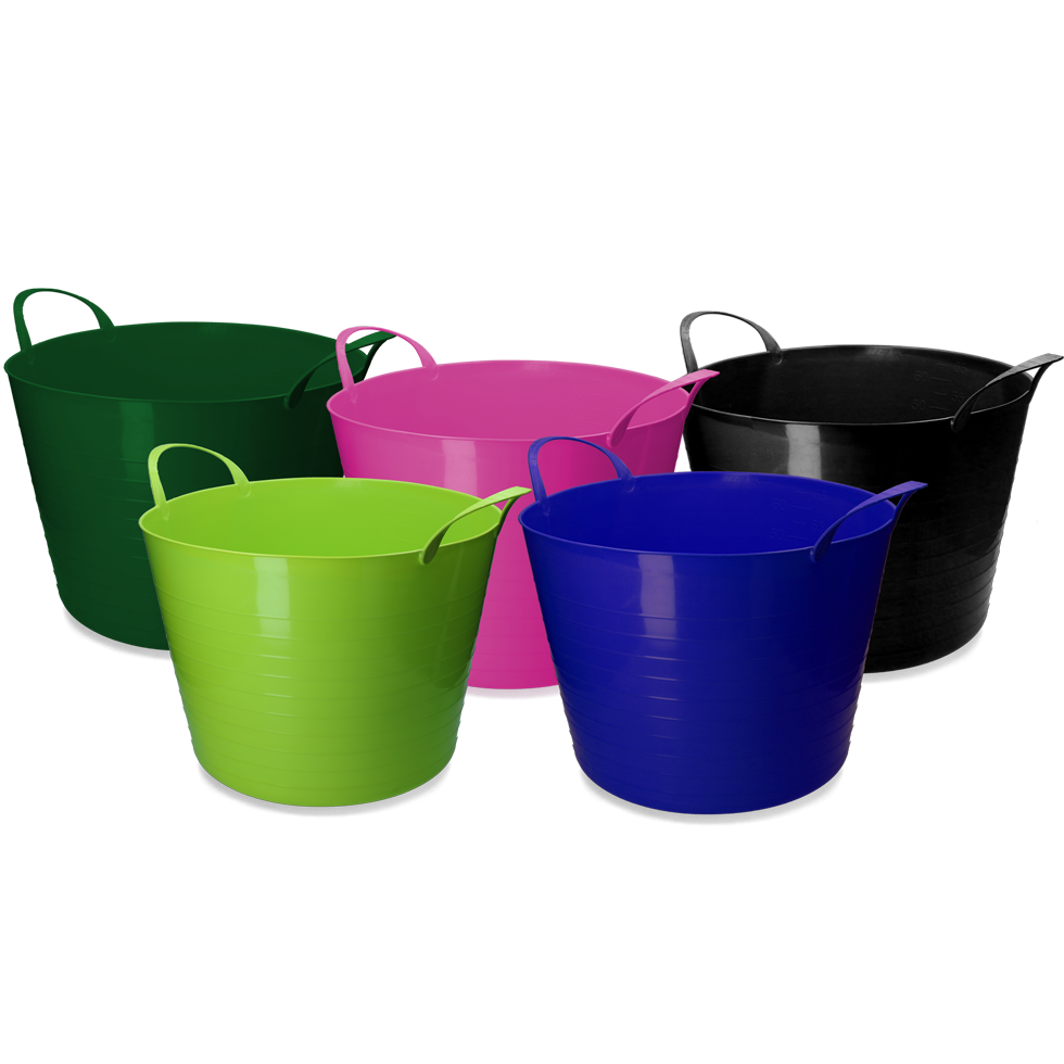 vPlast Trough V-Trug Flexi 65 l Black