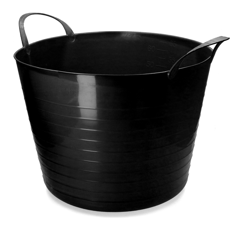 vPlast Trough V-Trug Flexi 65 l Black