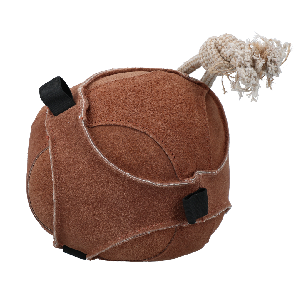 Excellent Horse Fun Play Ball Suede Brown