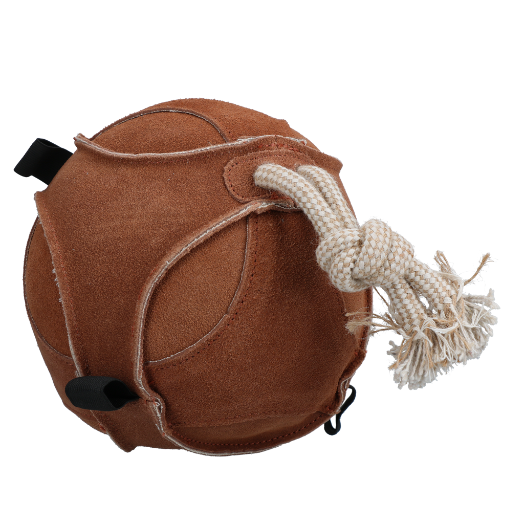 Excellent Horse Fun Play Ball Suede Brown