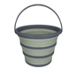 Excellent Horse Bucket Foldable Green/gray